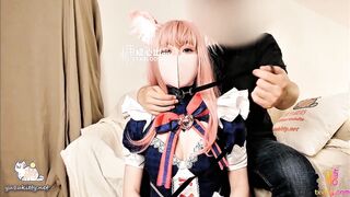 【极品网红美少女】超人气网红【柚子猫】妲己篇-主人请尽情享用妲己 内射中出超嫩蜜汁美穴！高清1080P原版