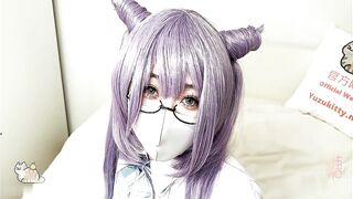 【Yuzukitty】全网首发-劲爆网红美少女【柚子猫】-Cosplay【JK刻晴，旅行者，准备好开始上课了吗~】高清720P原版无水印