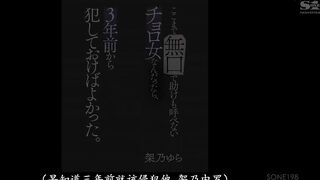 SONE-198 [中文字幕] 既然是如此沉默不開口求救的好搞定女人的話，3年前就該欺負了 架乃由罗