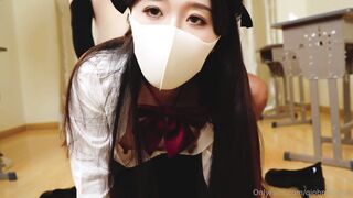 新作  Hot Releasebr  黑丝女高 - 淫穴庇护 肏了我以后要保护我  Horny JK in black stockings - Sir, ple