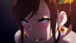 向日葵在夜晚綻放