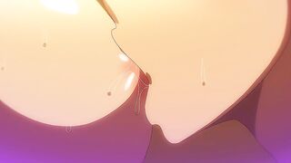 母乳醬想要噴出來。 3