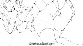 色情漫畫！色情和漫畫都更進一步 1