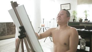 ATID-563 [无码中文字幕] 妻子跑去当艺术模特儿结果被强上 - 三宫椿