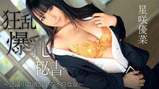 Heyzo-0746 [日本无码] 狂乱爆乳秘书～会议中情欲高涨的不检点女人 星咲优菜