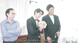 台湾网红反差女神 【乐奈子】以乐奈子为奖品的婚礼游戏秀这对任何一位观众来说都是梦想。想像一下赢了这样的游戏，然后娶个色情明星做老婆!